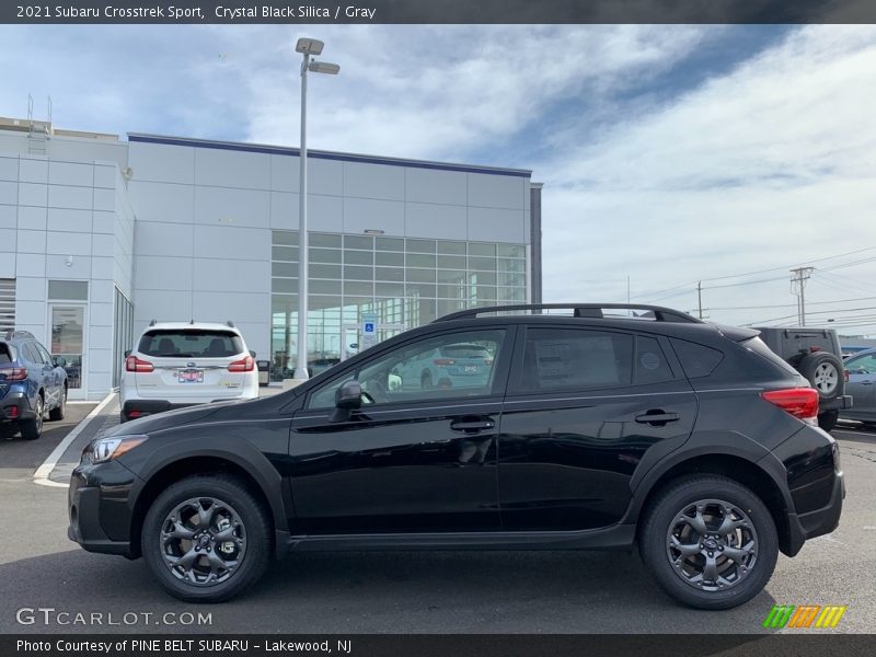 Crystal Black Silica / Gray 2021 Subaru Crosstrek Sport