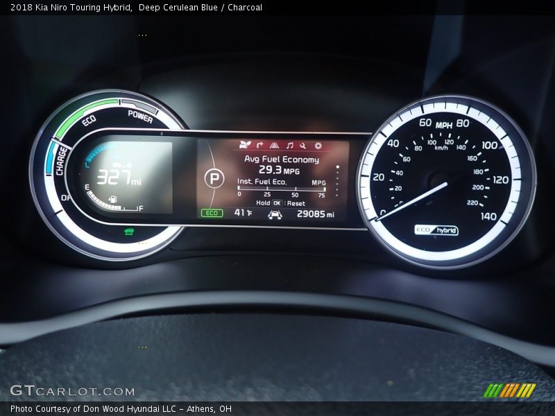  2018 Niro Touring Hybrid Touring Hybrid Gauges