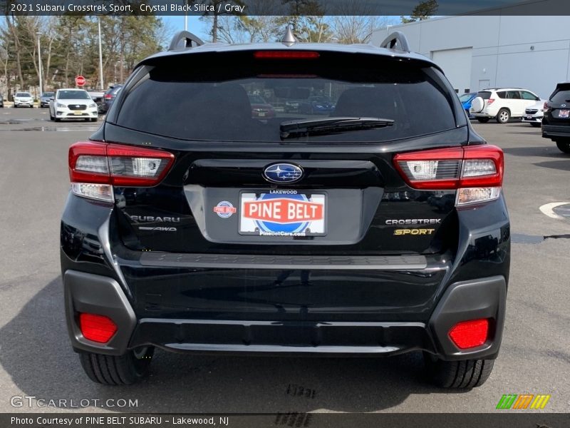 Crystal Black Silica / Gray 2021 Subaru Crosstrek Sport