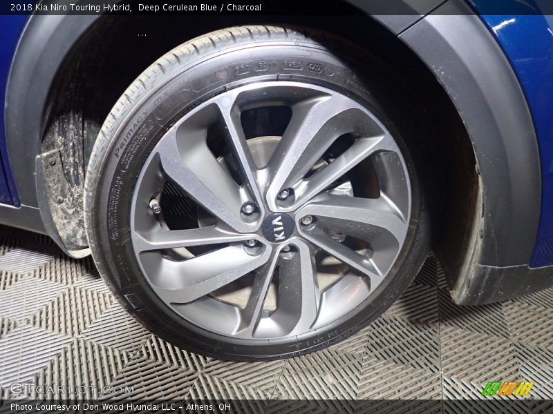 Deep Cerulean Blue / Charcoal 2018 Kia Niro Touring Hybrid