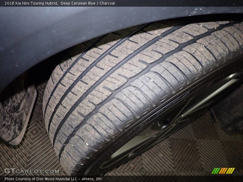 Deep Cerulean Blue / Charcoal 2018 Kia Niro Touring Hybrid