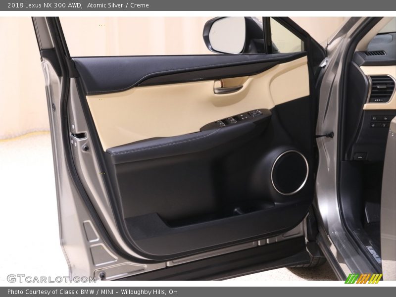 Atomic Silver / Creme 2018 Lexus NX 300 AWD