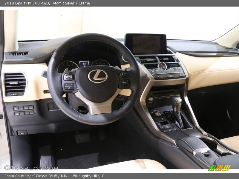 Atomic Silver / Creme 2018 Lexus NX 300 AWD