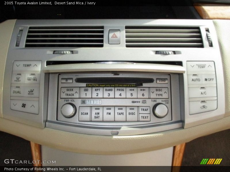 Desert Sand Mica / Ivory 2005 Toyota Avalon Limited