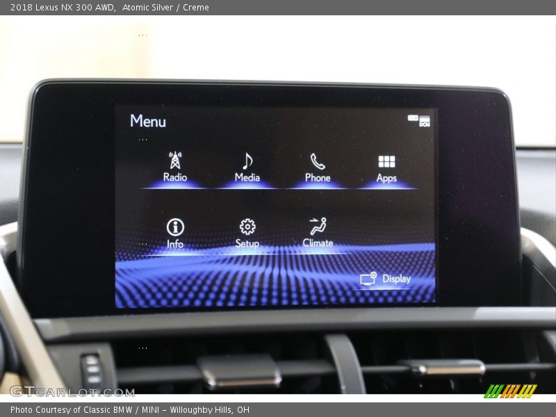 Atomic Silver / Creme 2018 Lexus NX 300 AWD
