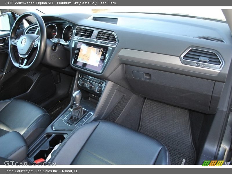 Dashboard of 2018 Tiguan SEL