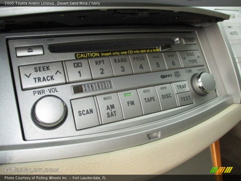 Desert Sand Mica / Ivory 2005 Toyota Avalon Limited