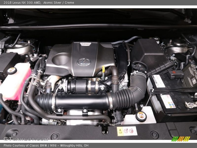 Atomic Silver / Creme 2018 Lexus NX 300 AWD