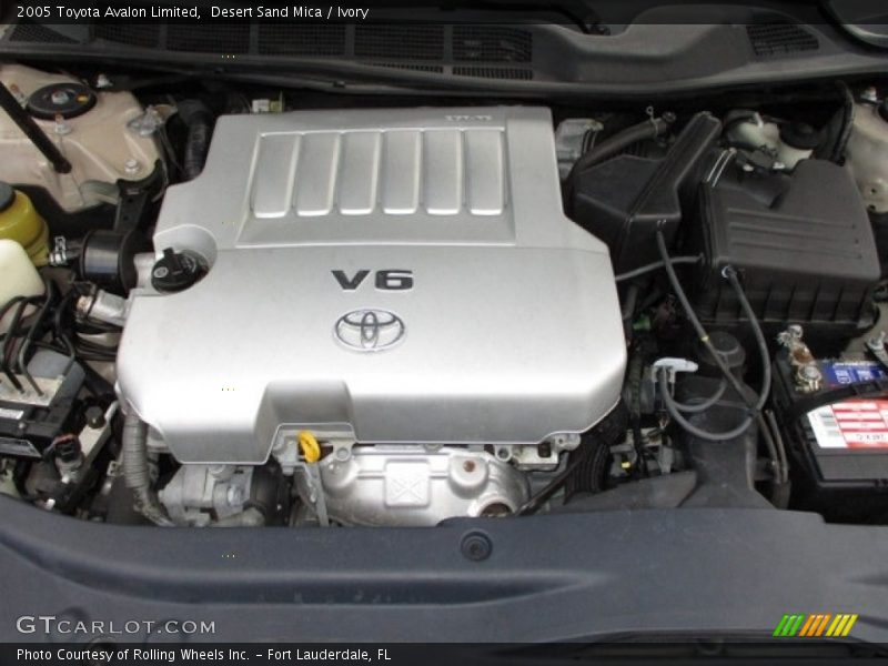 Desert Sand Mica / Ivory 2005 Toyota Avalon Limited