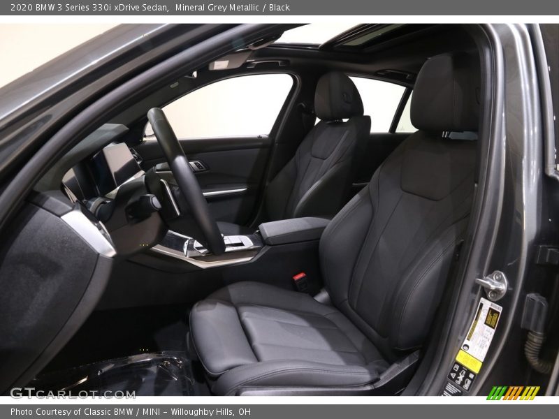 Mineral Grey Metallic / Black 2020 BMW 3 Series 330i xDrive Sedan