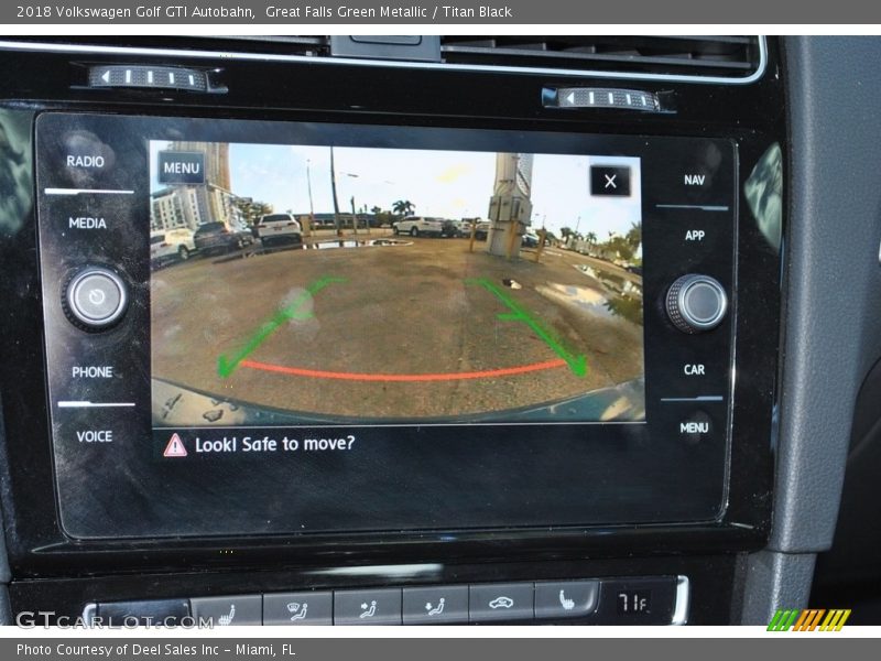 Great Falls Green Metallic / Titan Black 2018 Volkswagen Golf GTI Autobahn