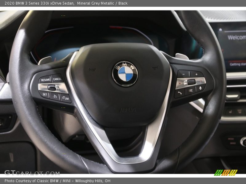Mineral Grey Metallic / Black 2020 BMW 3 Series 330i xDrive Sedan