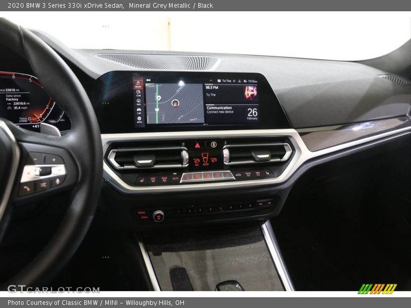 Mineral Grey Metallic / Black 2020 BMW 3 Series 330i xDrive Sedan