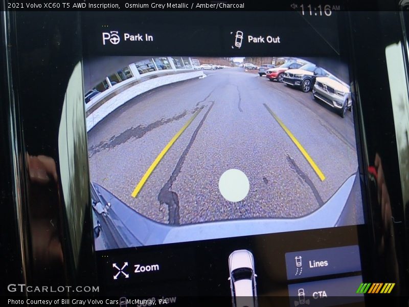 Osmium Grey Metallic / Amber/Charcoal 2021 Volvo XC60 T5 AWD Inscription