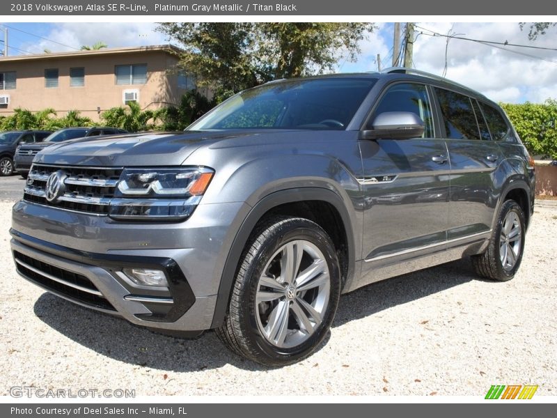 2018 Atlas SE R-Line Platinum Gray Metallic