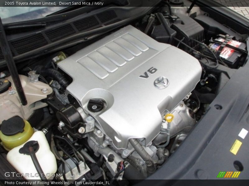 Desert Sand Mica / Ivory 2005 Toyota Avalon Limited
