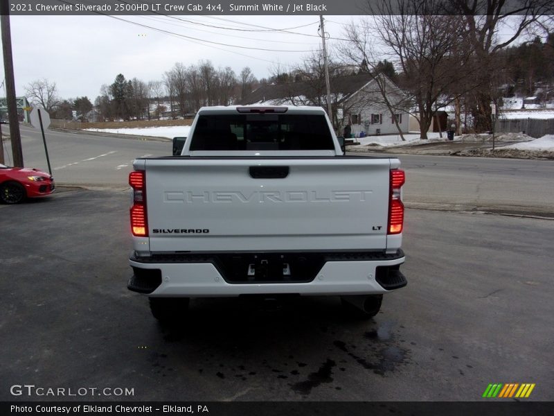 Summit White / Jet Black 2021 Chevrolet Silverado 2500HD LT Crew Cab 4x4