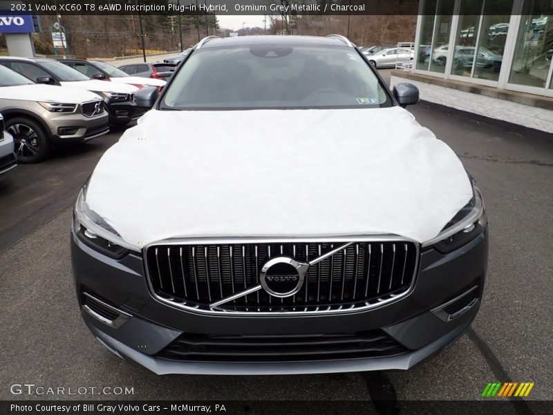 Osmium Grey Metallic / Charcoal 2021 Volvo XC60 T8 eAWD Inscription Plug-in Hybrid