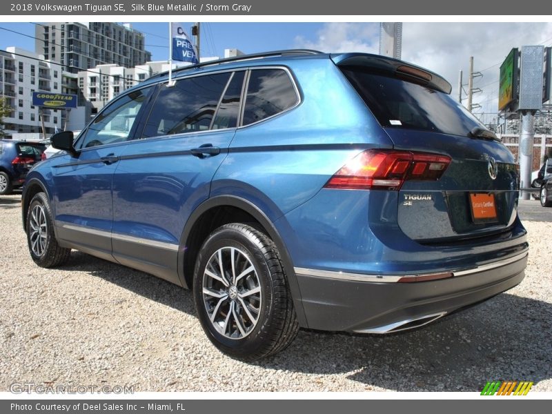  2018 Tiguan SE Silk Blue Metallic