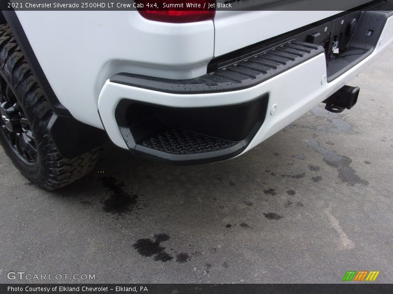 Summit White / Jet Black 2021 Chevrolet Silverado 2500HD LT Crew Cab 4x4