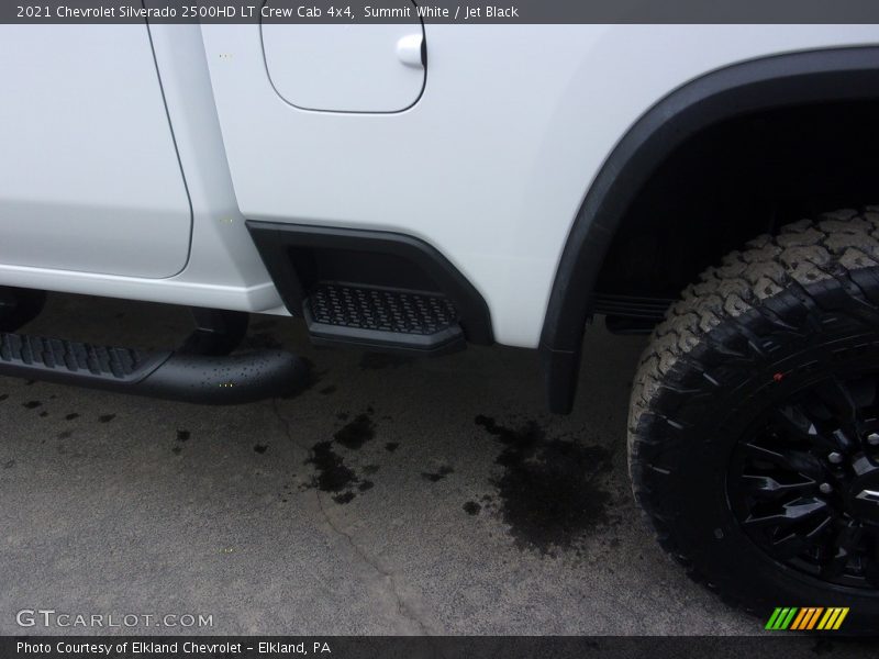 Summit White / Jet Black 2021 Chevrolet Silverado 2500HD LT Crew Cab 4x4