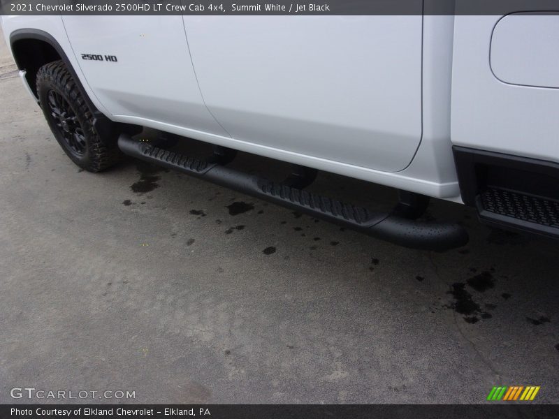 Summit White / Jet Black 2021 Chevrolet Silverado 2500HD LT Crew Cab 4x4