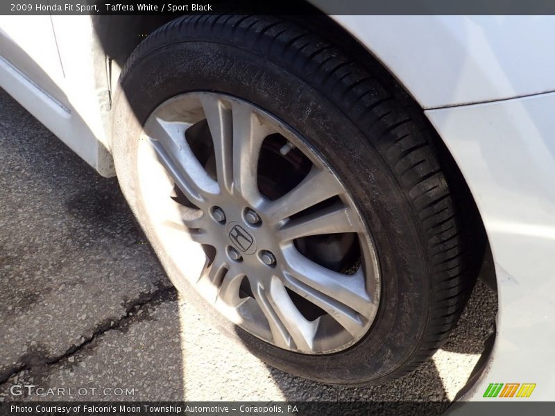 Taffeta White / Sport Black 2009 Honda Fit Sport