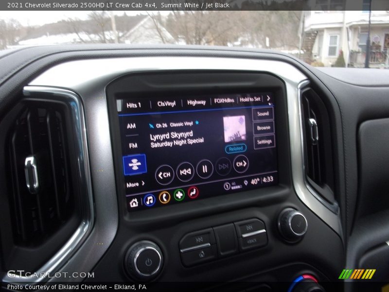 Summit White / Jet Black 2021 Chevrolet Silverado 2500HD LT Crew Cab 4x4