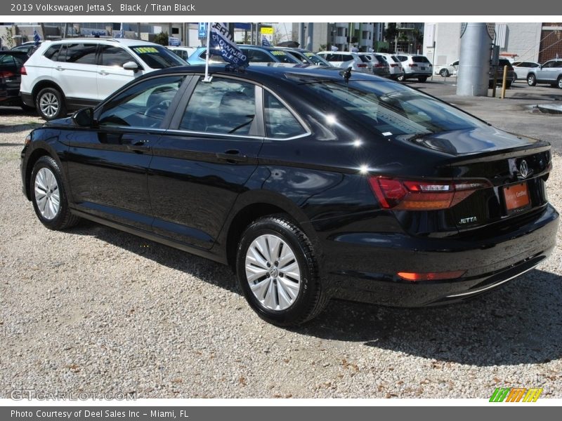 Black / Titan Black 2019 Volkswagen Jetta S