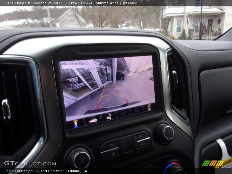 Summit White / Jet Black 2021 Chevrolet Silverado 2500HD LT Crew Cab 4x4