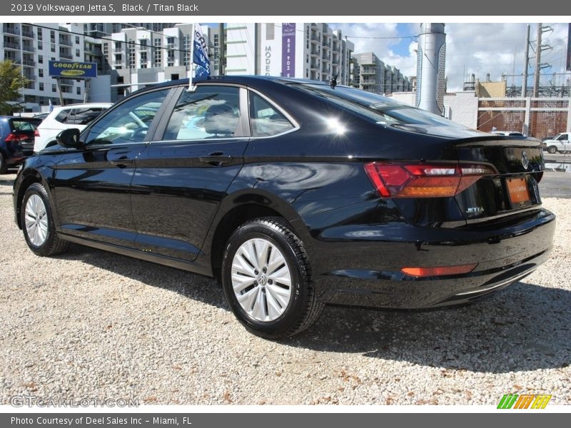 Black / Titan Black 2019 Volkswagen Jetta S