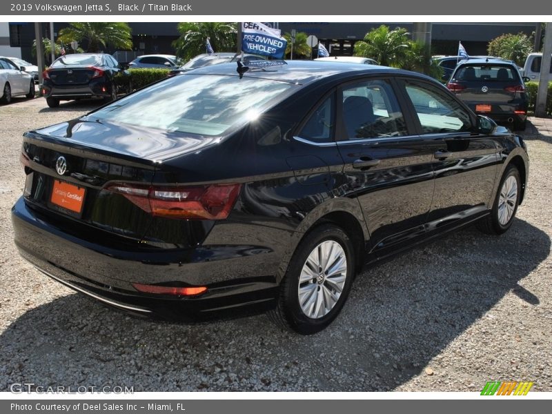 Black / Titan Black 2019 Volkswagen Jetta S