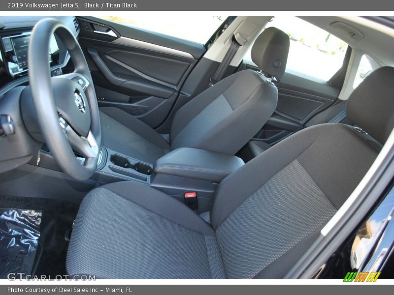 Black / Titan Black 2019 Volkswagen Jetta S