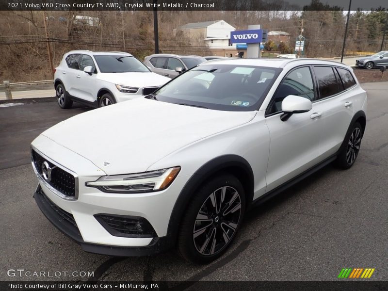  2021 V60 Cross Country T5 AWD Crystal White Metallic
