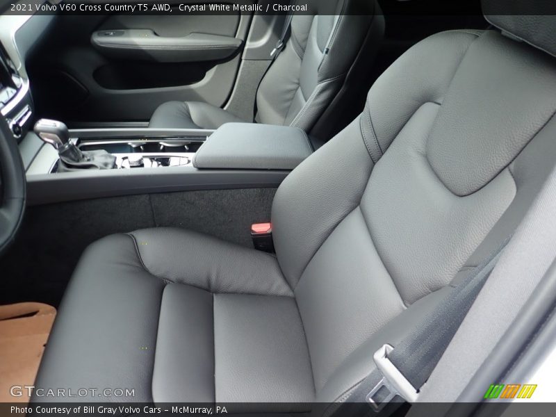 Front Seat of 2021 V60 Cross Country T5 AWD