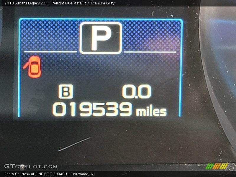 Twilight Blue Metallic / Titanium Gray 2018 Subaru Legacy 2.5i