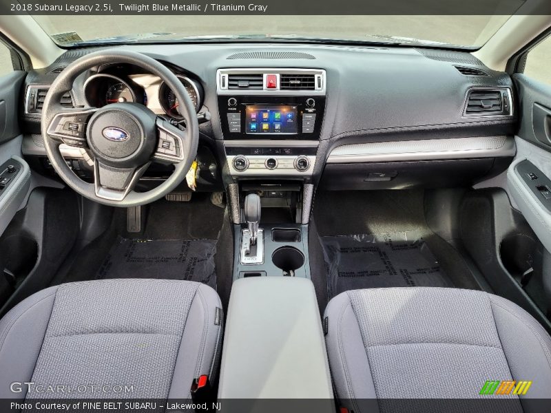  2018 Legacy 2.5i Titanium Gray Interior