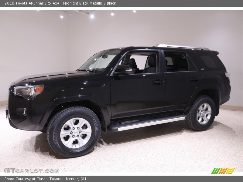 Midnight Black Metallic / Black 2018 Toyota 4Runner SR5 4x4