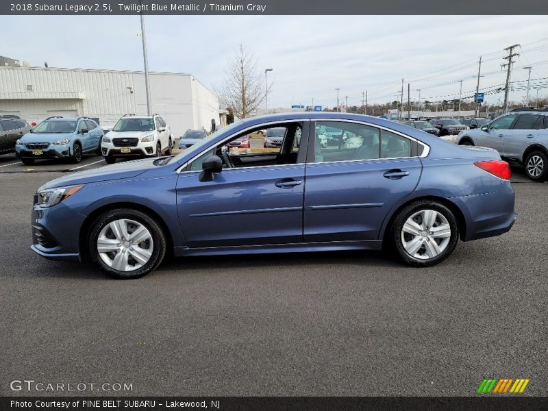  2018 Legacy 2.5i Twilight Blue Metallic