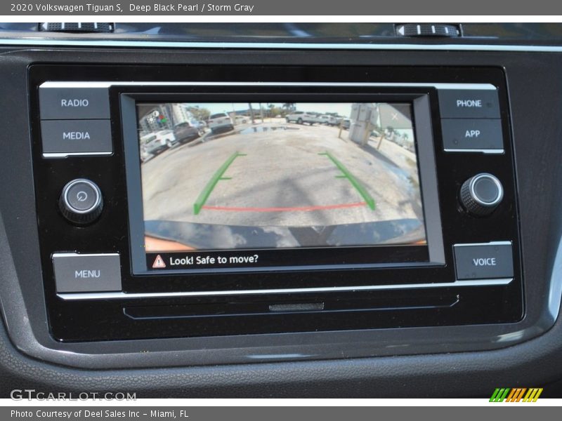 Deep Black Pearl / Storm Gray 2020 Volkswagen Tiguan S