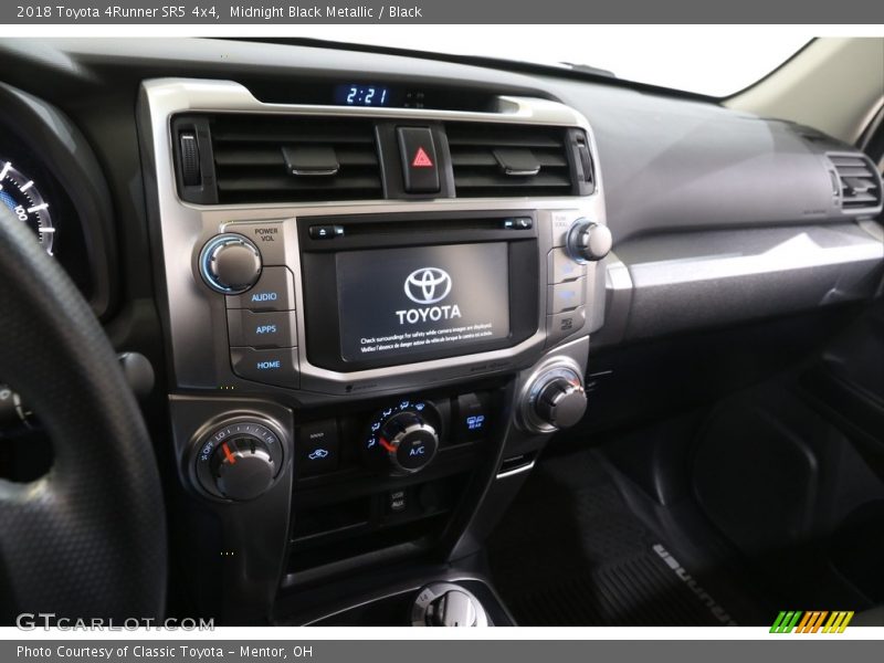 Midnight Black Metallic / Black 2018 Toyota 4Runner SR5 4x4