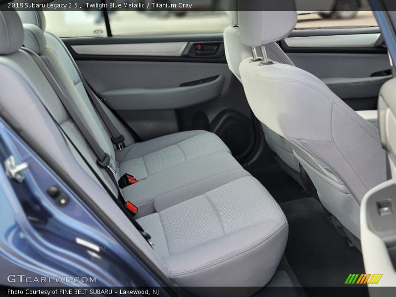 Twilight Blue Metallic / Titanium Gray 2018 Subaru Legacy 2.5i