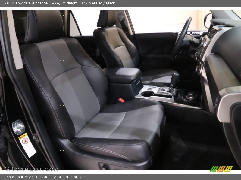 Midnight Black Metallic / Black 2018 Toyota 4Runner SR5 4x4