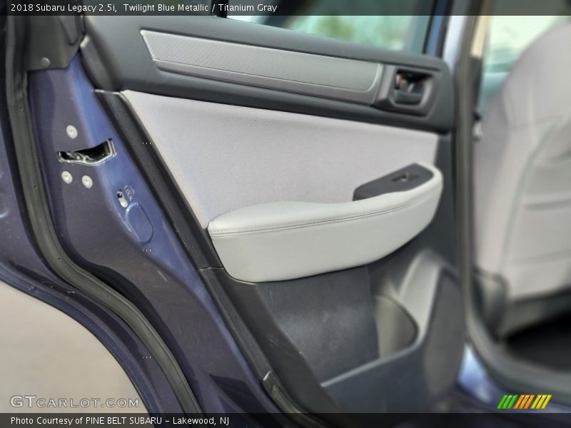 Door Panel of 2018 Legacy 2.5i