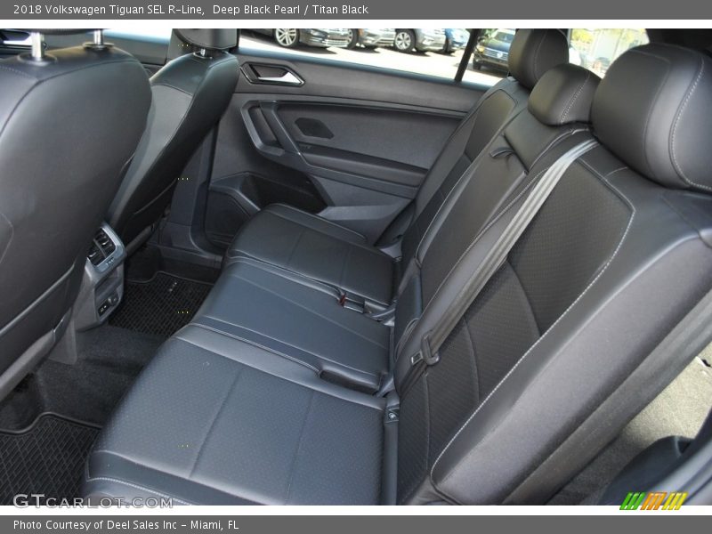 Rear Seat of 2018 Tiguan SEL R-Line