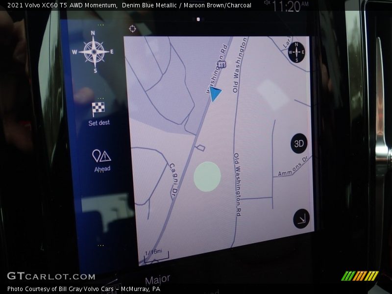 Navigation of 2021 XC60 T5 AWD Momentum