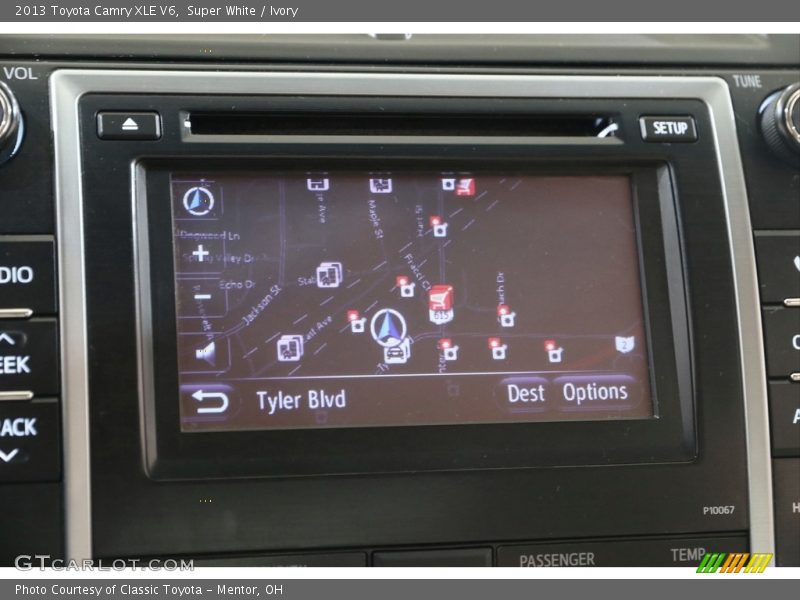 Super White / Ivory 2013 Toyota Camry XLE V6