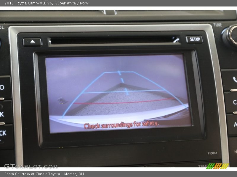 Super White / Ivory 2013 Toyota Camry XLE V6