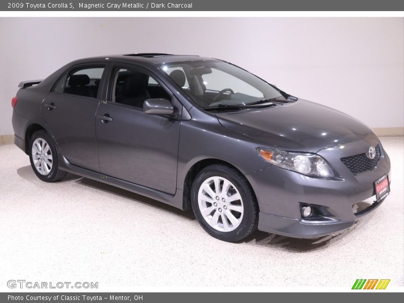 Magnetic Gray Metallic / Dark Charcoal 2009 Toyota Corolla S