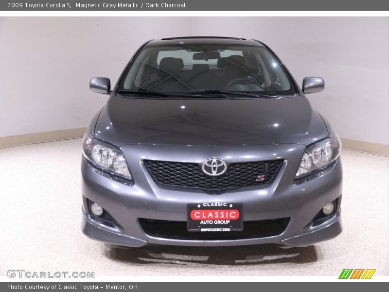 Magnetic Gray Metallic / Dark Charcoal 2009 Toyota Corolla S
